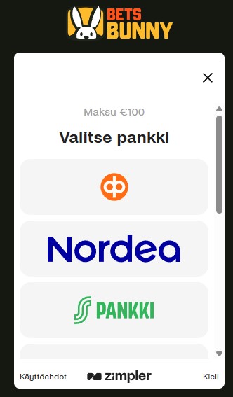 bets bunny kasino talletukset ja kotiutukset
