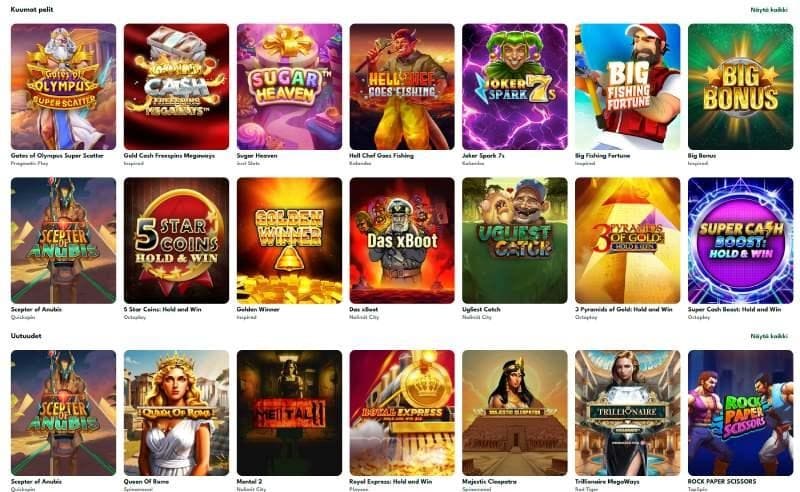 biglucky casino Kolikkopelit