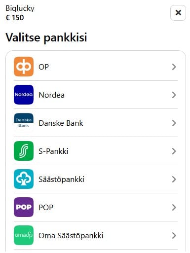biglucky casino talletukset ja kotiutukset