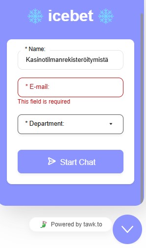 icebet casino Asiakaspalvelu
