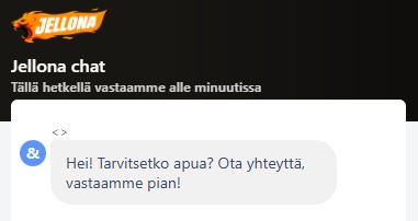jellona kasino Asiakaspalvelu