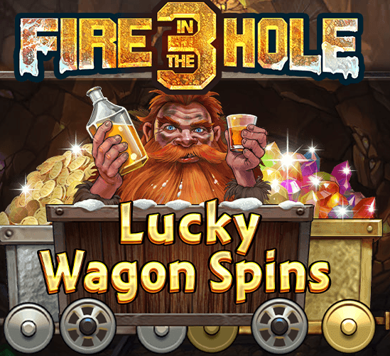 Kuva Luckywagonista pyörii Fire3holessa