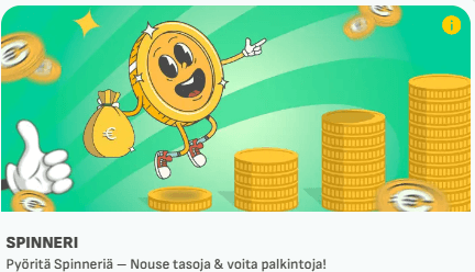 Kuva Spinneri-kanta-asiakasohjelmasta Spinnauksessa
