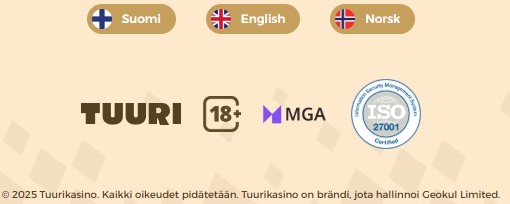 tuuri kasino Lisenssi