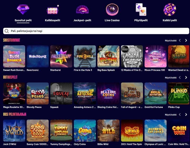 speedz casino Kolikkopelit
