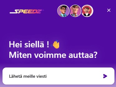 speedz casino Asiakaspalvelu