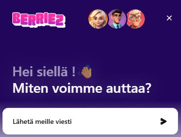 berriez casino Asiakaspalvelu