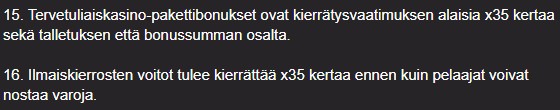kierrätysvaatimus