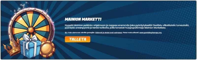 mainio kasino Muut kampanjat