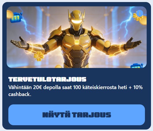 spiidi casino tervetulobonus ja kampanjat