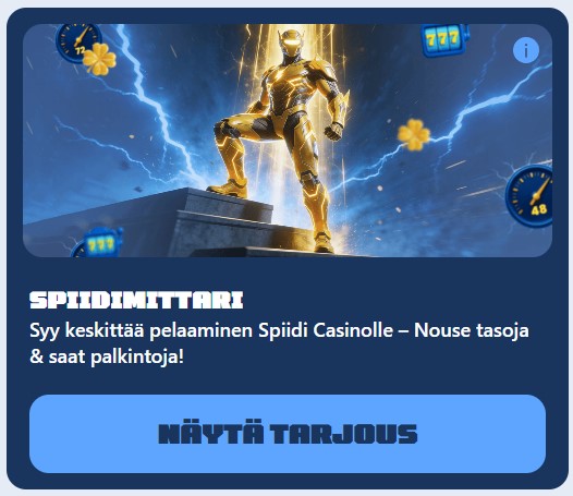 spiidi casino Spiidimittari
